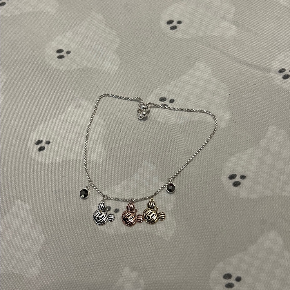 Mickey Pumpkin Bolo Bracelet